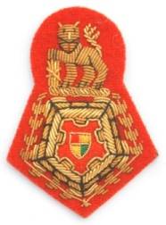 Gold Bullion Cap and Beret Badge worn by Colonels and Brigadiers