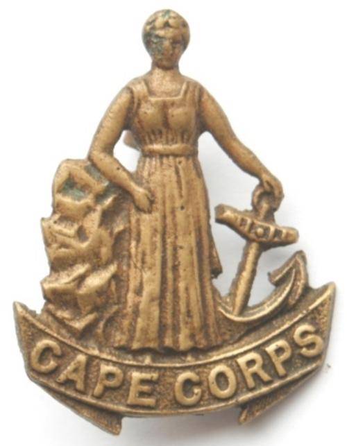 Cape Corps Cast Brass Badge