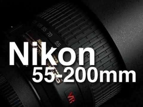 NIKON 55-200MM F/4-5.6G IF-ED VR DX AF-S , VERY GOOD CONDITION