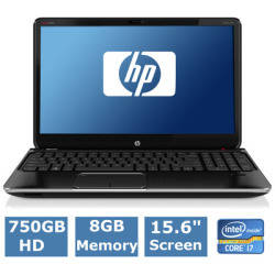 HP PAVILION DV6 , QUAD CORE I7-3610QM @2.30GHz, 8GB RAM, 750GB HDD ,2GB NVIDIA GEFORCE 650M , WEBCAM