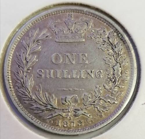 Great Britain 1873 One Shilling