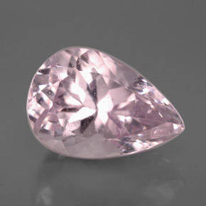 5.9 ct STUNNING PATROKE PINK PEAR CUT KUNZITE  Gemstone