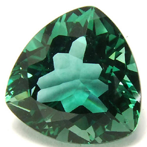 15.64 ct  **MARVELOUS!! GREEN TRILLIANT CUT AMETHYST GEMSTONE - Prasiolite