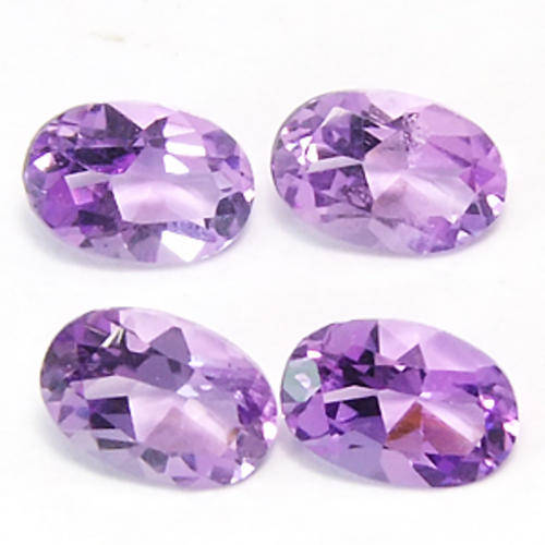 2 Gemstones! ++PRETTY 1.64 ct OVAL CUT LAVENDER AMETHYST GEMSTONEs
