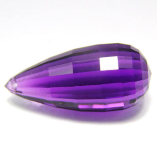 21.20 ct  SPLENDID DRILLED BRIOLETTE  PURPLE AMETHYST Gemstones