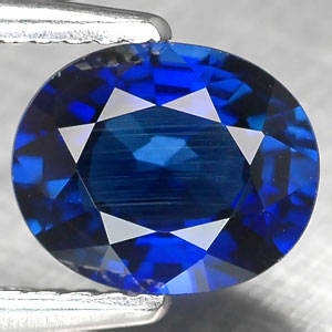 1.76 ct STUNNING OVAL CUT BLUE CEYLON SAPPHIRE -AAA