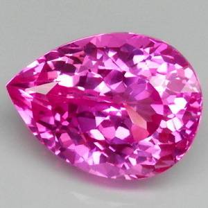EXQUISITE 15.45 ct  Hot Pink Topaz Pear Cut Gemstone