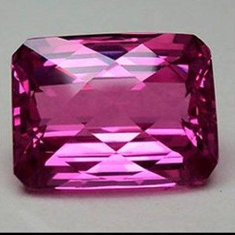 5.20 ct.CUSHION CUT PINK SAPPHIRE AFRICA  Gemstone