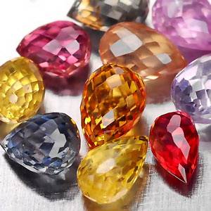 3.05 ct 10 x gemstones BRIOLETTE SONGEA SAPPHIRE AFRICA NATURAL Gemstones