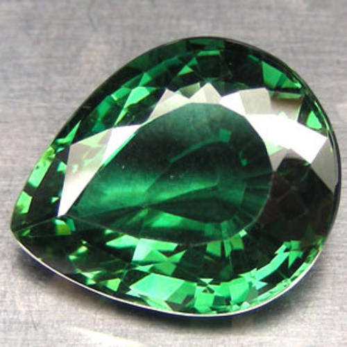 26.66 ct AAA! CHROME GREEN AFRICAN QUARTZ PEAR CUT Gemstone