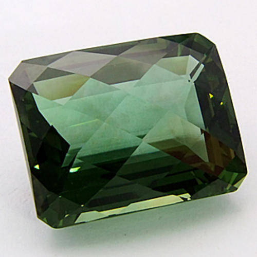 HUGE 36.98 ct Gorgeous Emerald Checkerboard Cut Green Amethyst  - Prasiolite Gemstone