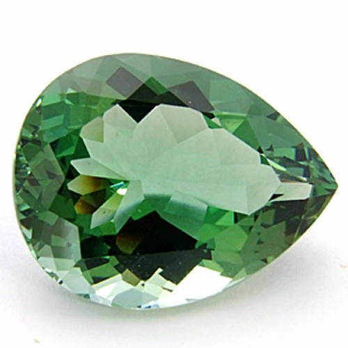 19.96 ct Gorgeous Pear Cut Green Amethyst  - Prasiolite Gemstone