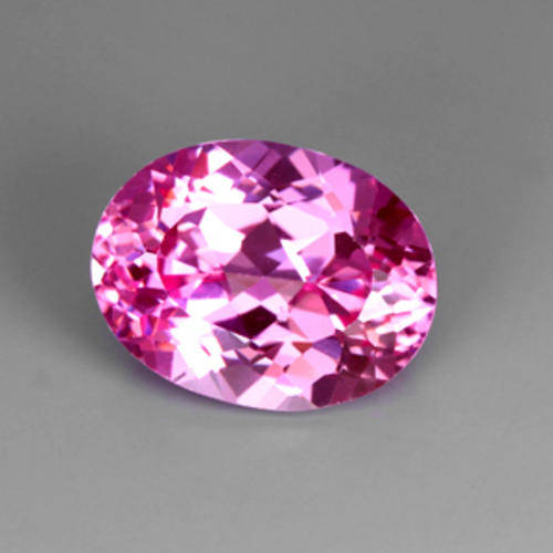 17.62 ct MARVELOUS PINK OVAL CUT TOPAZ BRAZIL  Gemstone