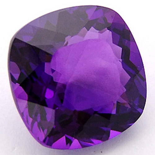 13.41 ct EXCELLENT PURPLE CUSHION CUT AFRICAN AMETHYST  Gemstone