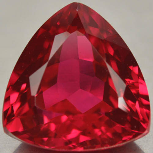 12.49 ct RASPBERRY TRILLIANT CUT TOPAZ BRAZIL  Gemstone