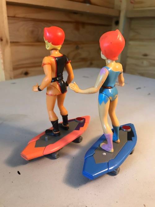 Thundercats 1986 Wilykit and Wilykat Figure Vintage