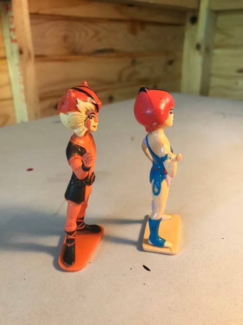 Thunderctas 1985 Wilykit and Wilykat Vintage figures