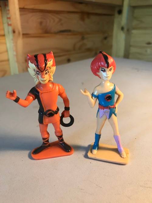 Thunderctas 1985 Wilykit and Wilykat Vintage figures