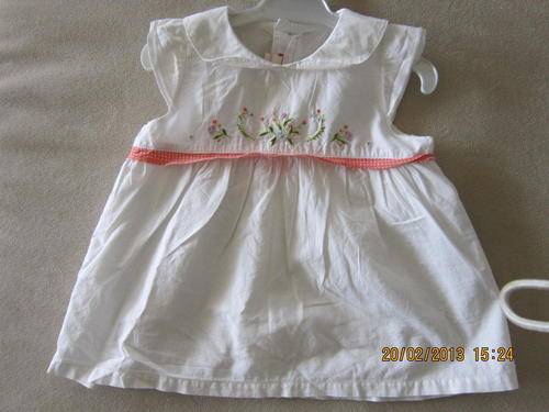 Stunning French Designer Catimini baby girls blouse size 6-9 months