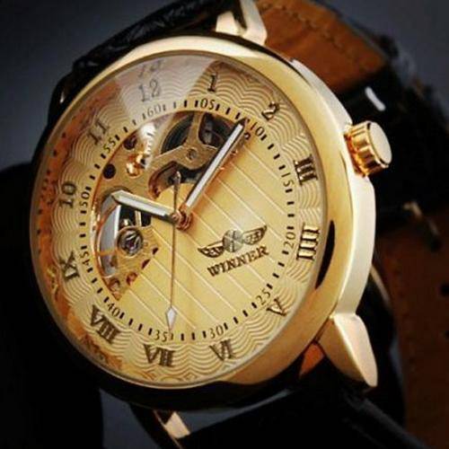 Winner Self Wind Men Women Mechanical Watch