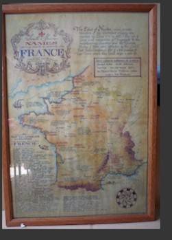 Map of France and surnames