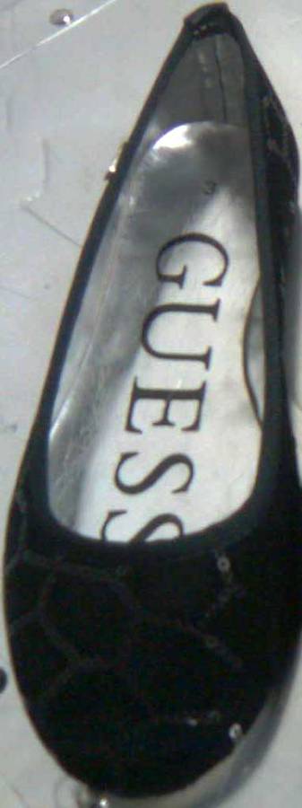 Beautiful Black Ballet Pumps with Sequin Detail, Now reduced!