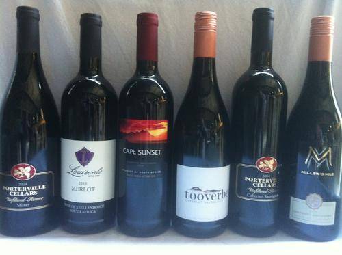Assortment of Premium Red Wines 36 Bottles on Offer