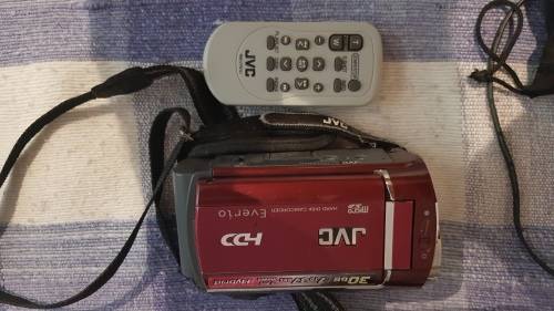 JVC GZ-MG330H 30GB HDD recording handheld camcorder 35X Zoom Remote Controled for sale