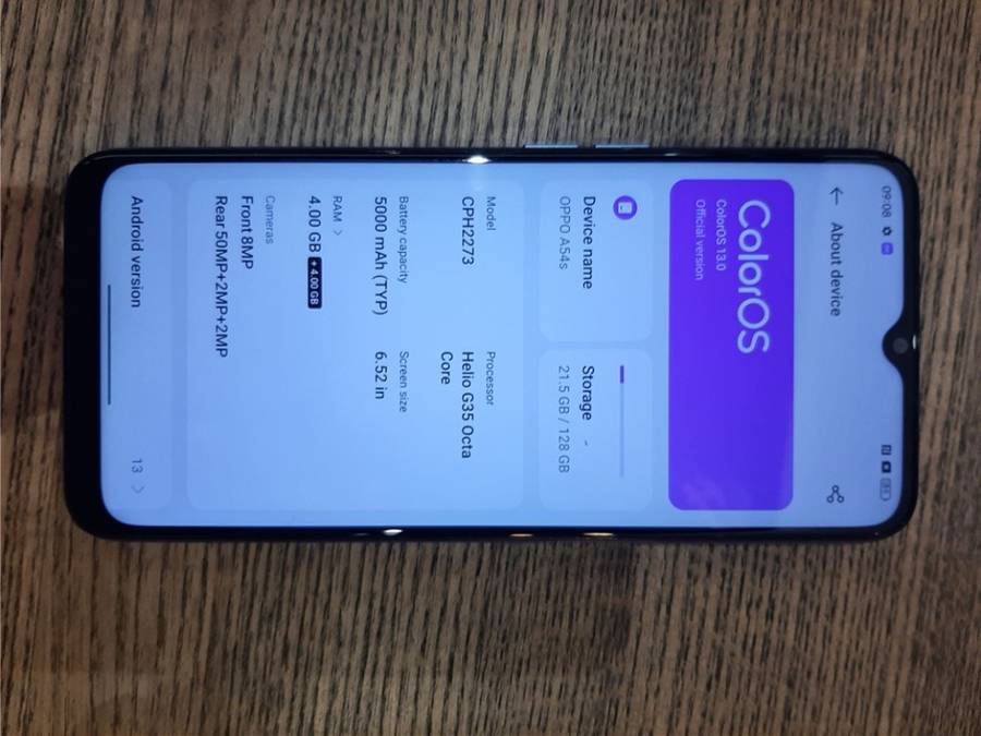 As new Oppo A54s Phone