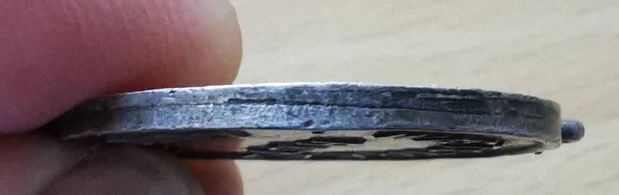 Very rare West Street Hut Durban identity ticket token (Hearns 658a)