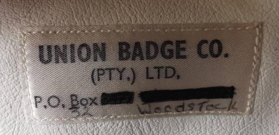 Vintage Royal Arch masonic companion apron by Union Badge Co, with sash