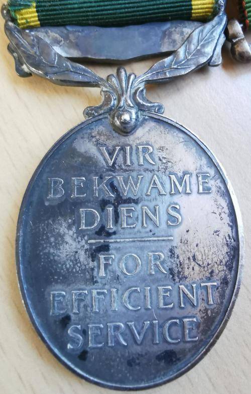 WW2 group of 5 medals including Efficiency Medal