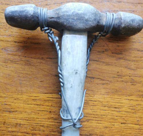 SA Railways wheeltapper`s hammer