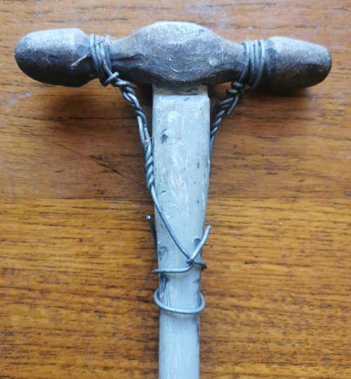 SA Railways wheeltapper`s hammer