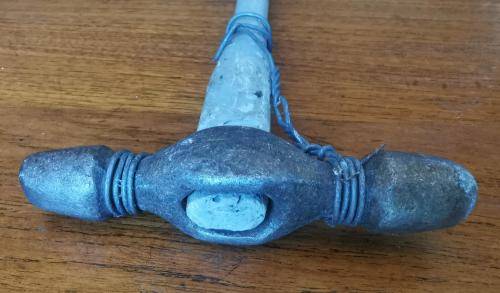 SA Railways wheeltapper`s hammer