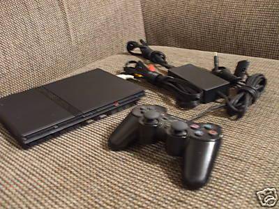 PlayStation2 - PS2 slim+8mb memory card + 2  controller