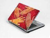 Laptop Skin-Art Hands