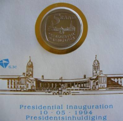 ****WOW LOOK AT THIS 1994 PRESIDENTIAL INAUGURATION FIRST DAY COVER WITH STEPS AND CLOSED DOORS!!!!!