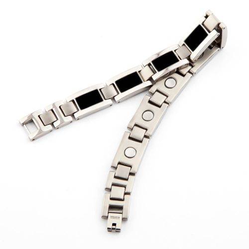 Men`s Titanium Magnetic Bracelet - Arthritis Relief - 8052