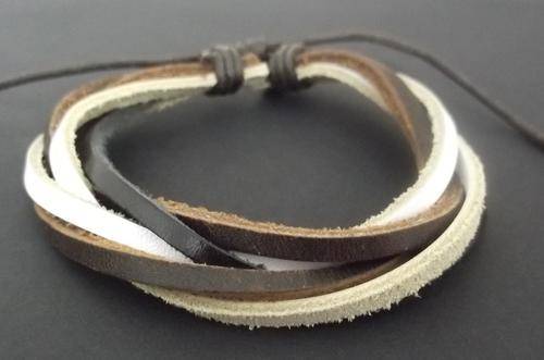 5 STRING LEATHER BRACELET