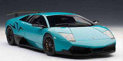 Lamborghini Murcielago LP670-4 SV - Turquoise Blue