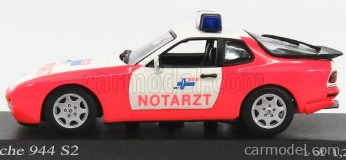 Porsche 944 S2 Coupe MKT Notarzt - 1989 - White / Red- Ltd to 1200 pcs.