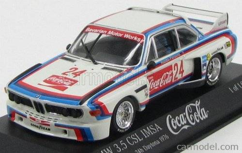 BMW 3.5 CSL - IMSA "Coca-Cola" - #24 24h Daytona 1976 - Hobbs / Parsons