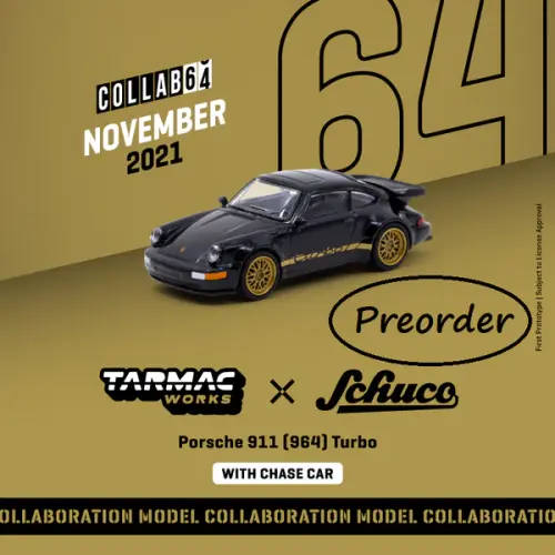 Porsche 911 (964) Turbo - Black