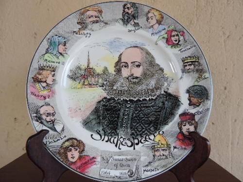 ROYAL DOULTON RACK PLATE - SHAKESPEARE