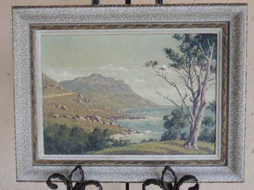 GUISEPPE CATTY OIL ON BOARD - FRAMED