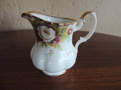 ROYAL ALBERT TEA FOR TWO MILK JUG - CELEBRATION