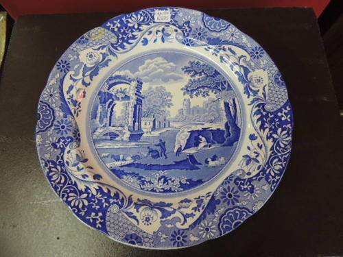 COPELAND SPODE ITALIAN BLUE DINNER PLATE