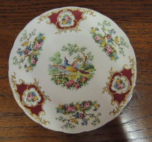 FOLEY TEA PLATE - 'BROADWAY'