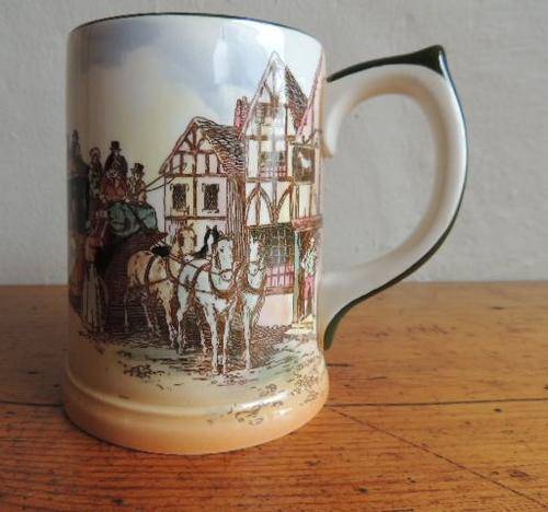 ROYAL DOULTON TANKARD - "OLD ENGLISH COACHING SCENES"